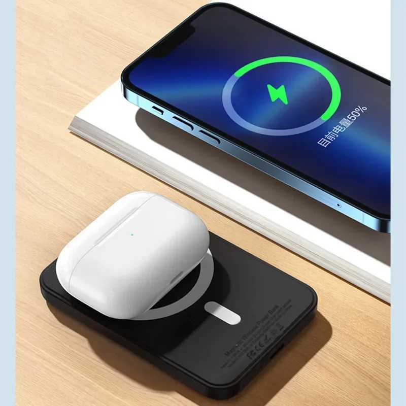 Magnetic Power Bank for IPhone External Battery Portable Wireless Charger for Powerbank Spare Battery Z241220
