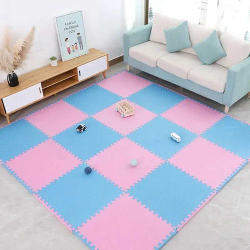 4-20Pcs foam baby game mat puzzle mat childrens interlocking sports tile carpet floor tile toy anti-skid carpet soft carpet 30 * 1cm W241221