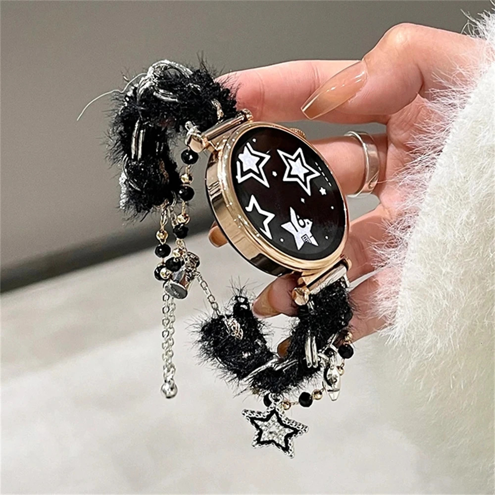 20mm 22mm Y2K Women Strap For 40mm 44mm 6/4 Classic Active 2 Jewelry Band 241220
