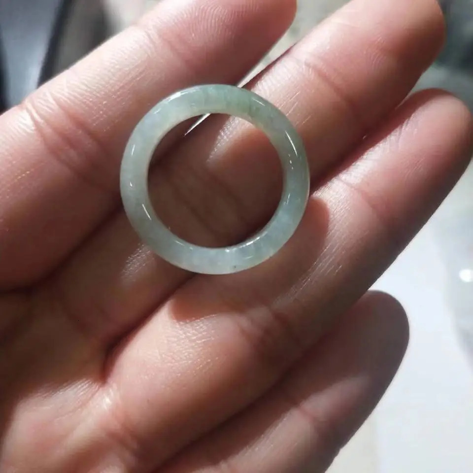 Classic natural jade ring simple jade ring women party wedding jewelry gift rings for women 241220