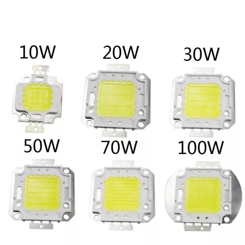 10/20/30/50/70/100W DC 12V 36V COB module LED Chip Diodes Lamp Bulb for outdoor focus Spotlight Garden Integrated Light Beads D3.5