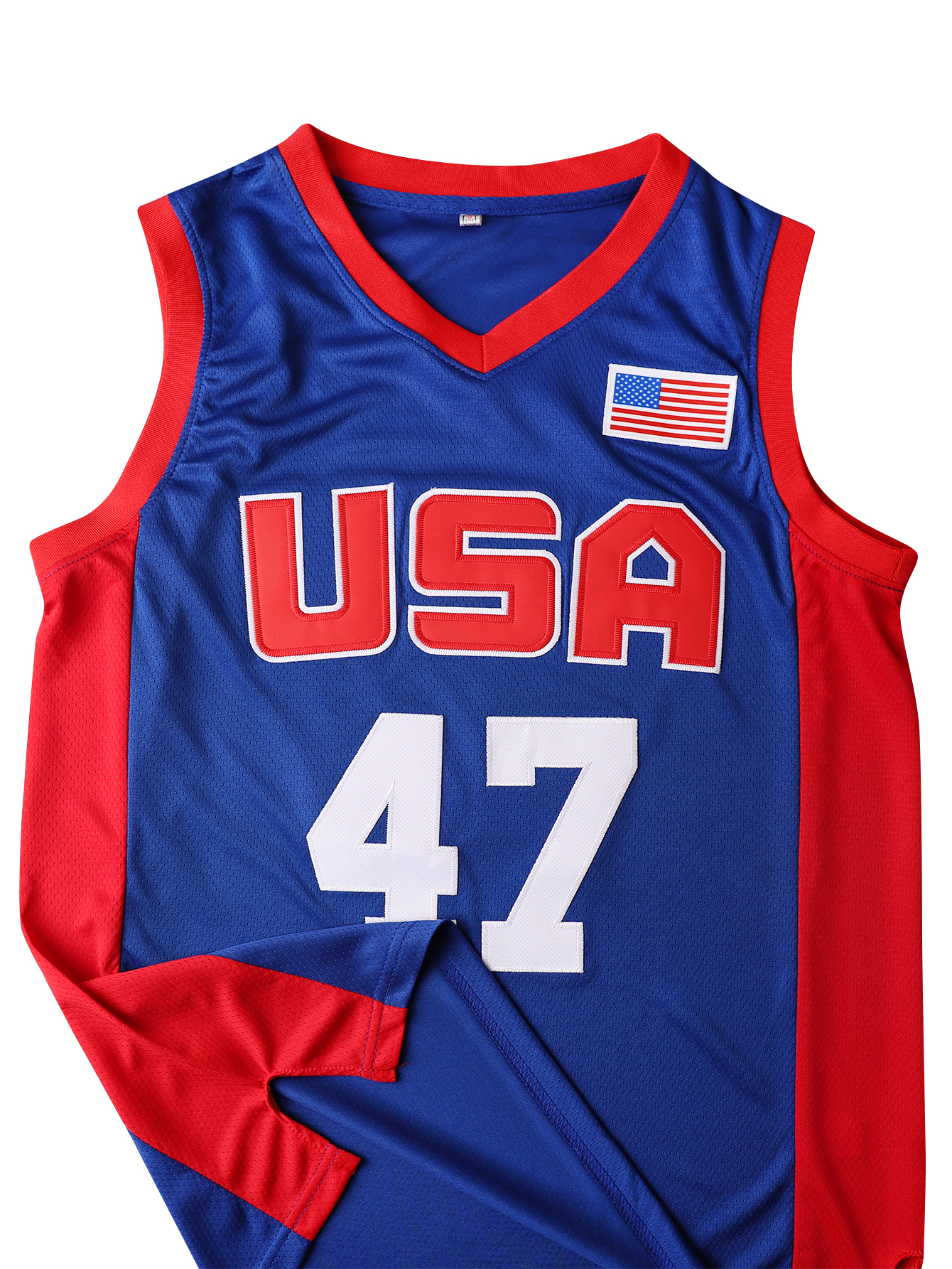 Men's 47 basketball Jerseys Double Stitched Personalized Name Number comfortable and breathable sports basketball Jerseys