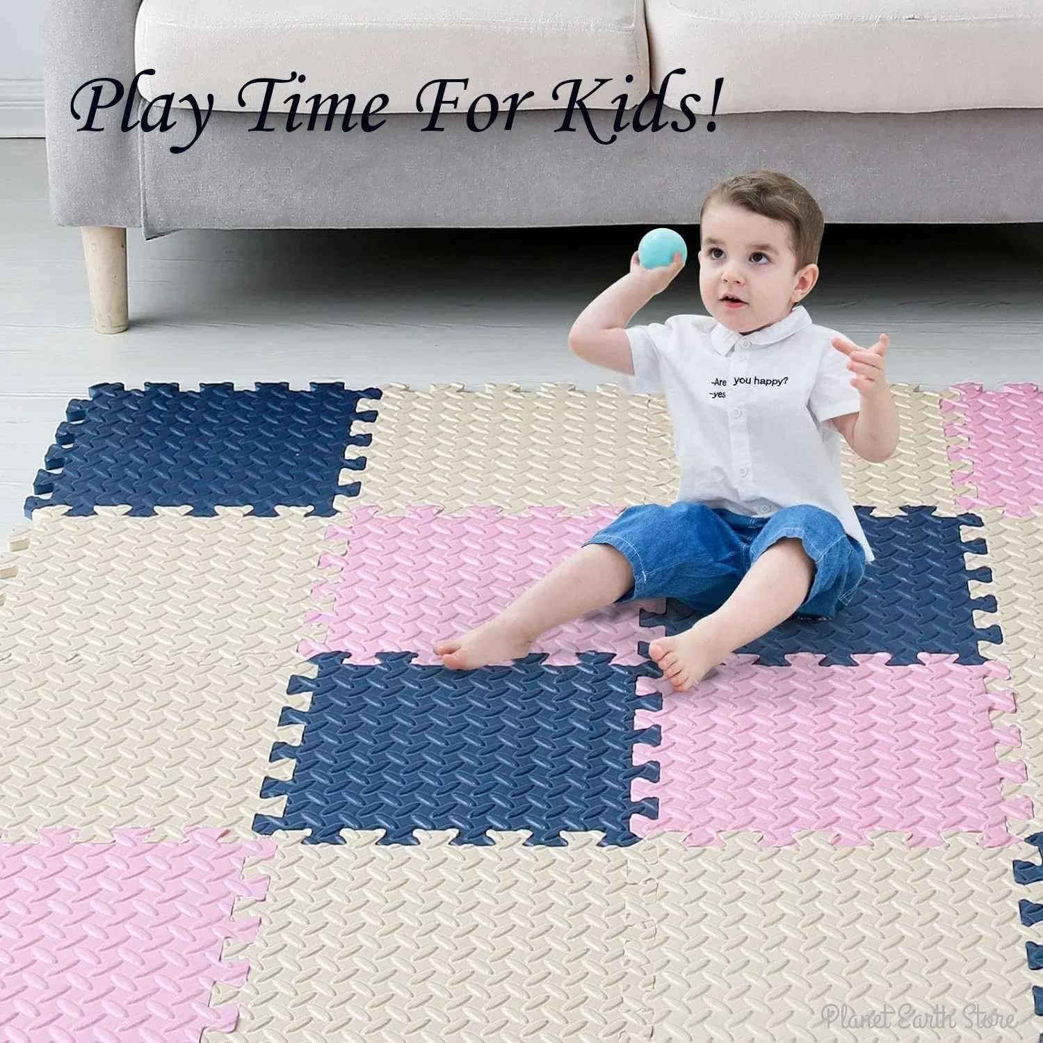 4-20Pcs foam baby game mat puzzle mat childrens interlocking sports tile carpet floor tile toy anti-skid carpet soft carpet 30 * 1cm W241221