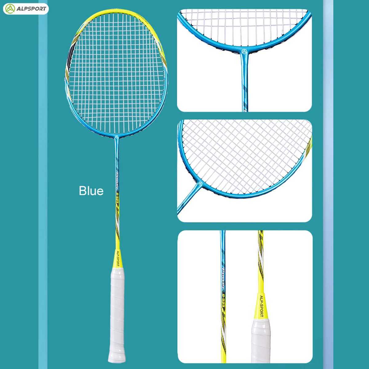 ALP 00ZZ 2PCS/Batch High Quality Badminton Pads Ultra Light Carbon Fiber Original Professional Import Training ALPSPORT USAW241221