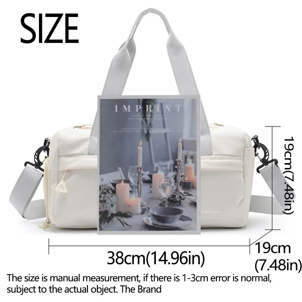 Shoe accessories yoga mat bag dry wet separation waterproof gym shoulder bag large capacity nylon fitness handbag sports bag 241220