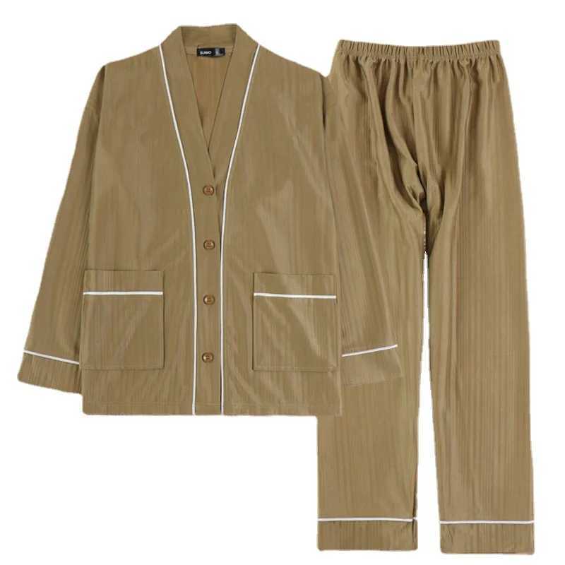 Womens solid color pajamas set couples lounge pajamas set womens pajamas two-piece set mens pajamas 3XL W241221