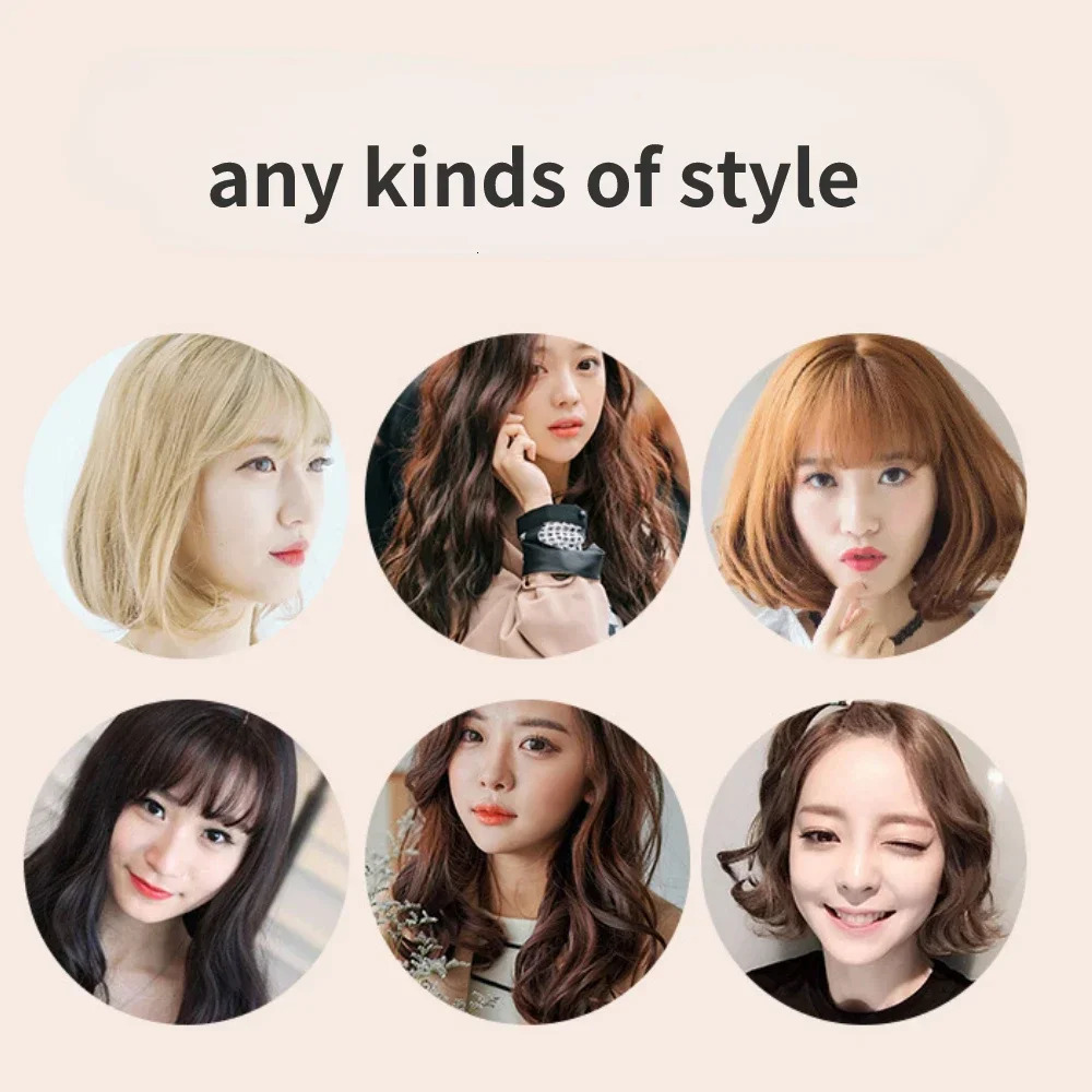 3Pcs/Lot Hair Rollers Bang Roll Curler Hair Curler Plastic Self-adhesive Hair Curling Hairdressing Tool Girl Beauty Styling Tool 241220