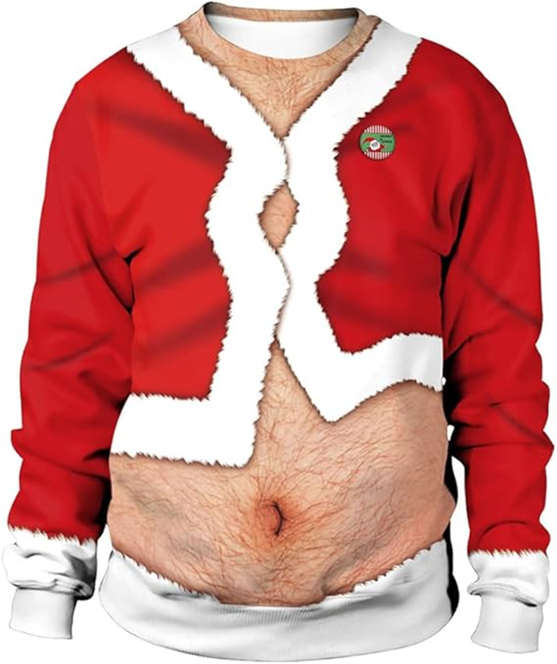 Funny Men Women Ugly Christmas Sweater New Humping Reindr Climax Tacky Christmas Jumpers Top Couple Holiday Party Sweatshirts S251110