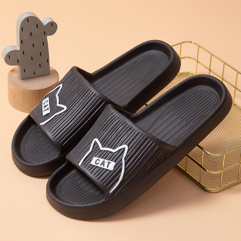 Men's Slippers Comfortable breathable Sandals EVA Fashionable slides Women's Slippers Indoor Breathable Couple Outdoor Leisure Flip Flops 36