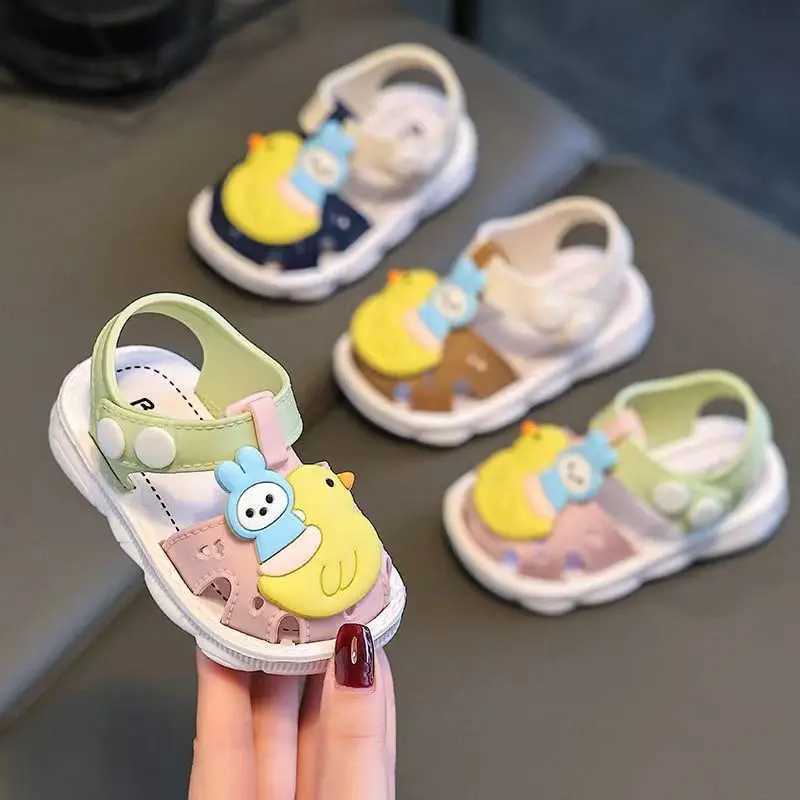 Sneakers Casual Cute Cartoon Breathable Sandals For Baby Girls Lightweight Anti Slip Sandals For Indoor Outdoor All Seasons H241221