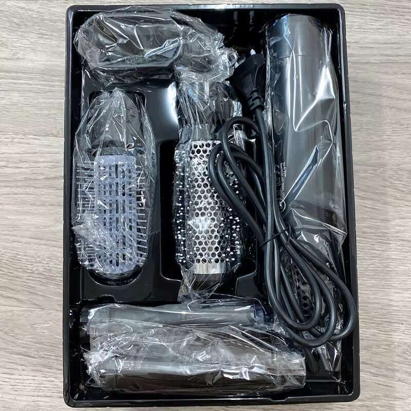 shanshi Wholesale multi-functional set dry straight 3 in 1 automatic curg iron hair salon styg hot air comb