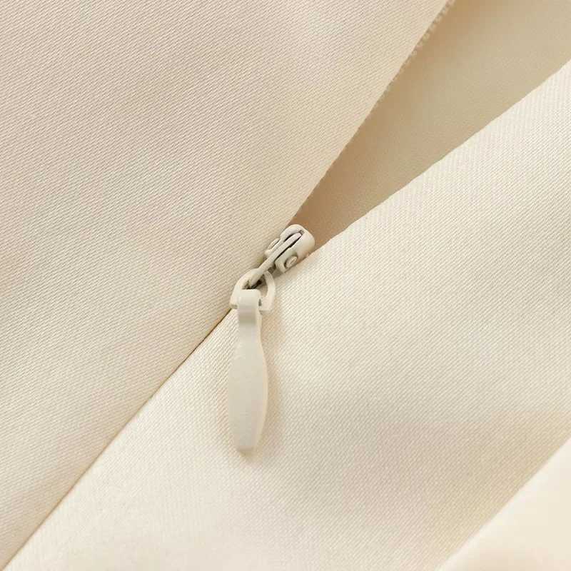 TR Womens Short Skirts 2024 Summer Butterfly Mini Skirts Ladies Fashion Casual Ele Office Beige Pleated Short SkirtsXJ241221