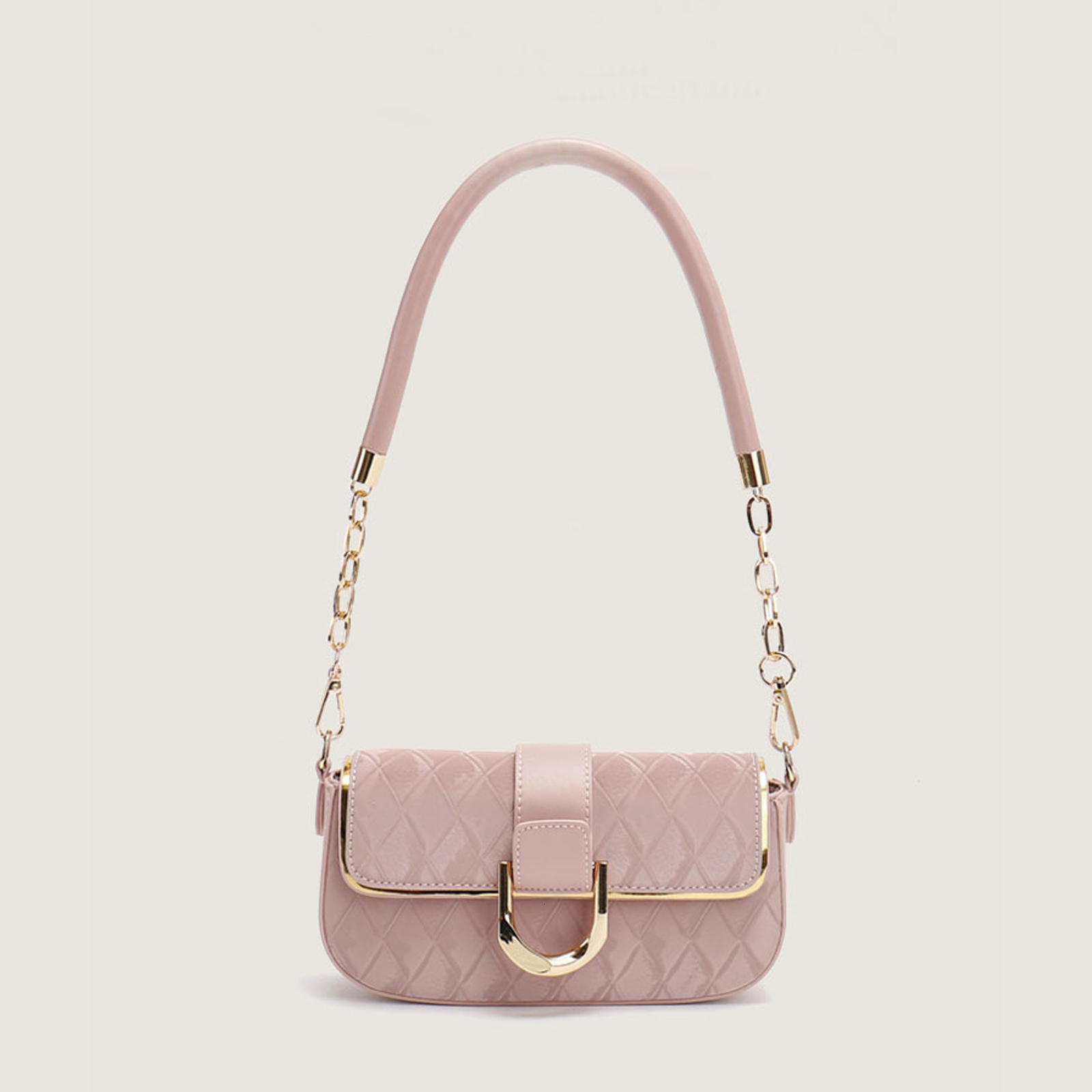 New white collar high end armpit new minimalist style designer shoulder bag crossbody bag sweet small square bag