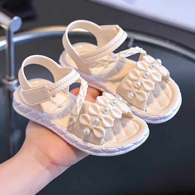 Sneakers Trendy Cute Solid Color Open Toe sandals are suitable for girls breathable lightweight and durable sandals suitable for all seasons H241221