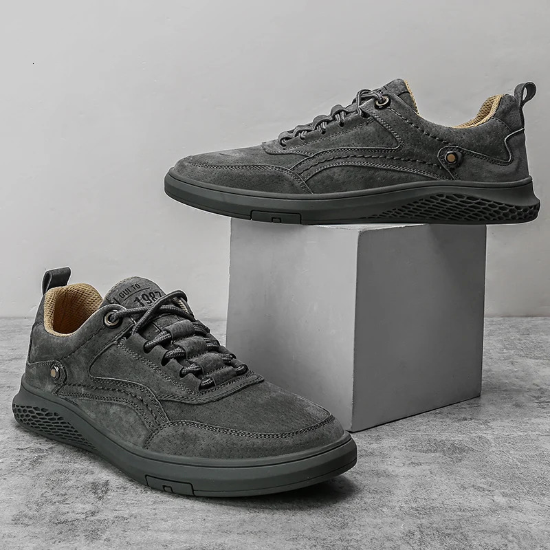 High Quality Oxford Shoes Breathable Mens Mesh Casual Shoes Mens Camping Mountaineering Shoes Massage Soles Free Delivery 241213