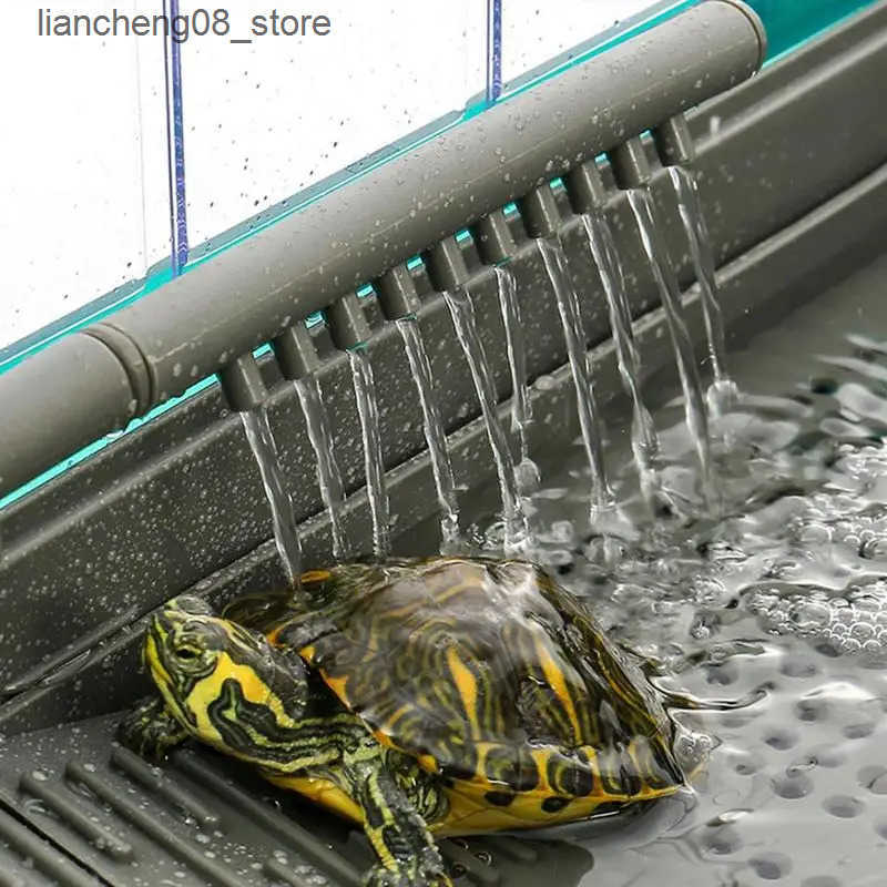Other Pet Supplies Turtle Habitat Tank Multipurpose Habitat Tank for Tortoise White Turtle Tank Aquarium Tortoise Tank with Filter L240910