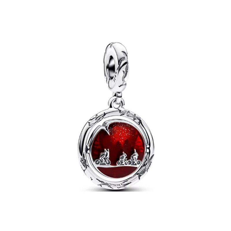 2025 New Silver Fashion New Women's Jewelry Charm Series Pendant DIY Bracelet Accessories Beads Suitable For Christmas Gift Free Shipping
