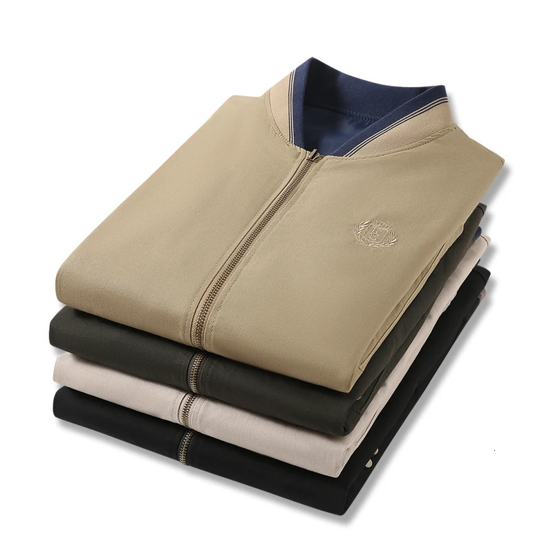 double side wear Mens High-quality Jacket Autumn spring High-end Business Leisure Fashion Outdoor Sports Windproof Jacket 241217