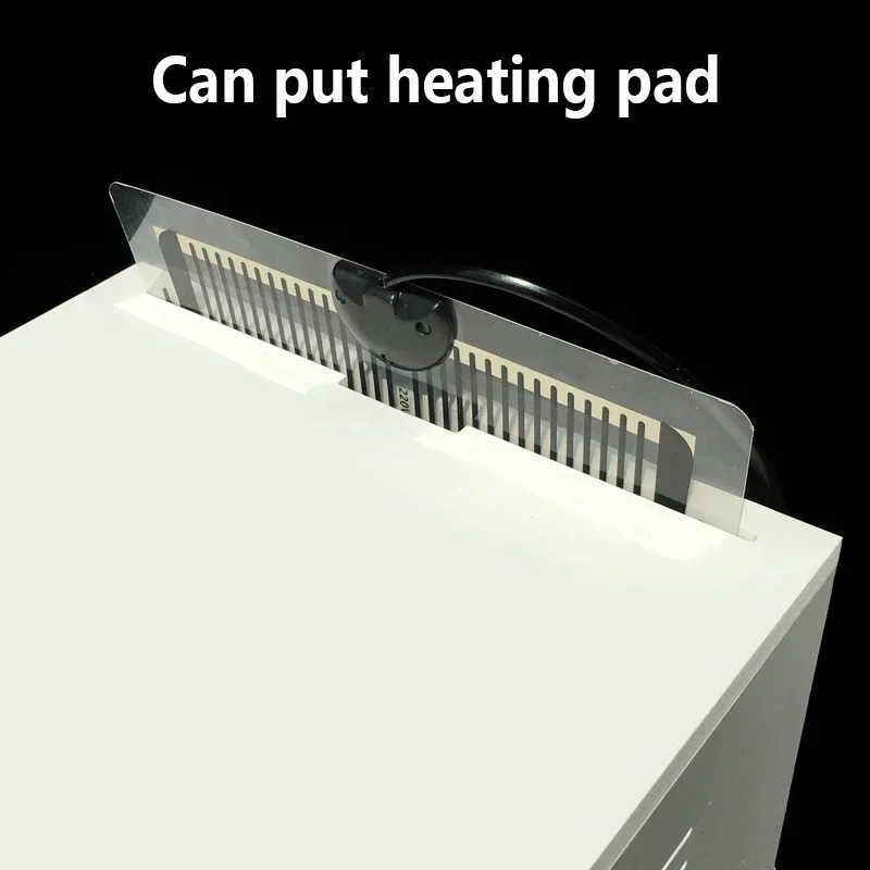 Other Pet Supplies Pet reptile PVC feeding box 6W reptile breeding tank with heating pad reptile feeding box L240910