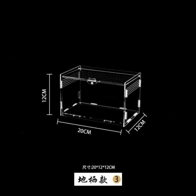 Other Pet Supplies Crawling pet acrylic feeding box Crawler feeding box Lizard guarding palace Scorpion Spider Corn Snake Assembly L240910