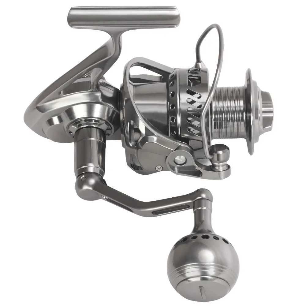 Baitcasting Reels CNC Machined Full Metal Spinning Fishing Reel Strong Drag Freshwater Saltwater Big Game Fishing 3000 to 6000 Long Casting S2412195
