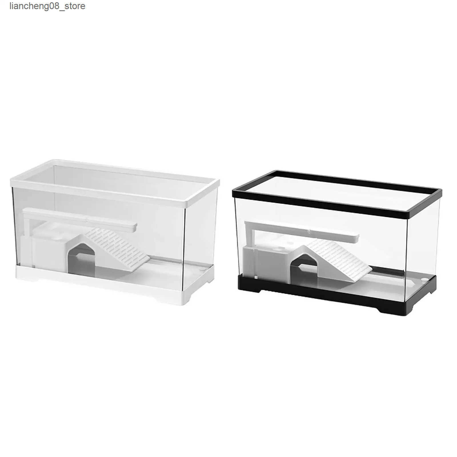 Other Pet Turtle Tank Aquarium Hideout Terrapin Breeding Tortoise Enclosure Starter Turtle Habitat Interior Decoration for Reptile Habitat L240910
