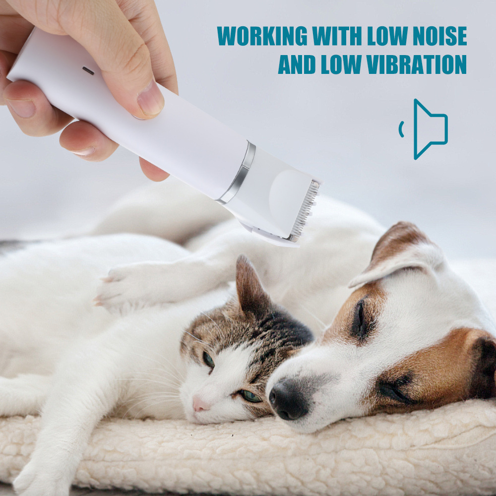 Multifunctional Clipper Cat And Dog Trimming Pet Accessories Electric Hair Trimmer USB Charging Waterproof Nail