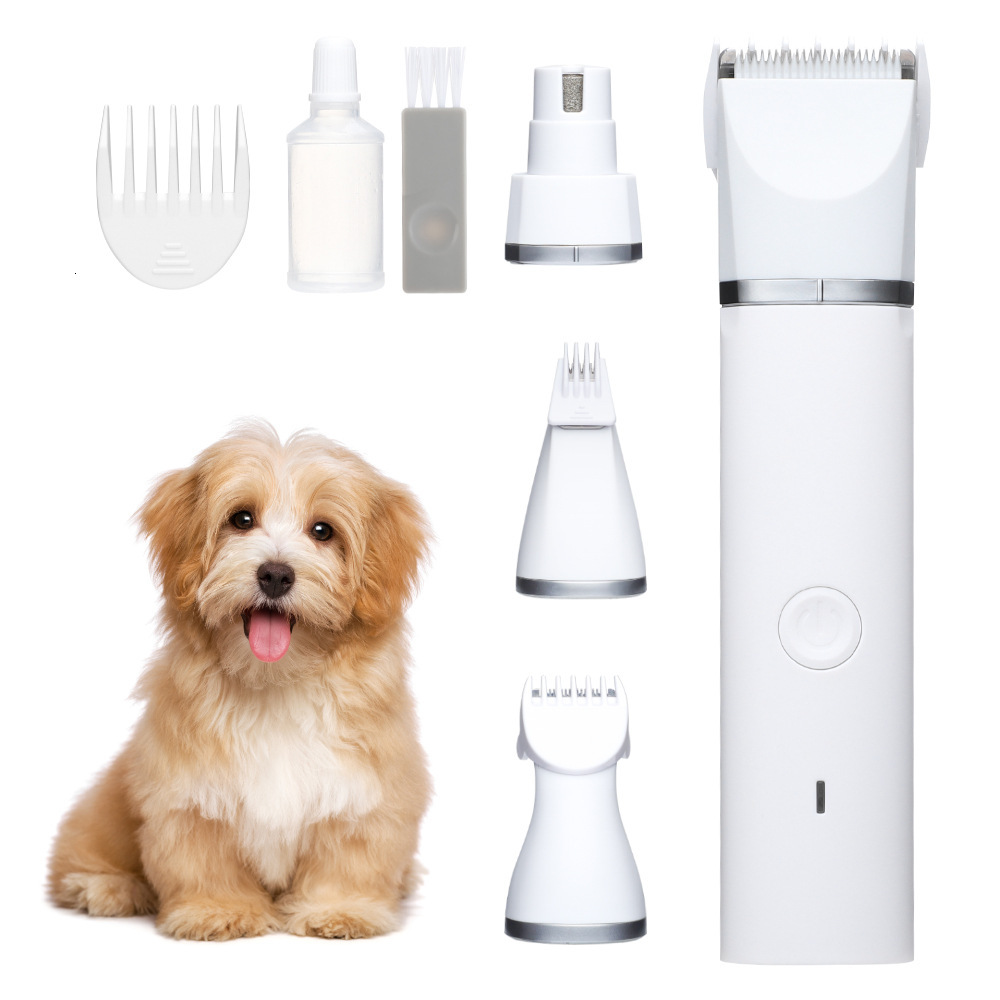 Multifunctional Clipper Cat And Dog Trimming Pet Accessories Electric Hair Trimmer USB Charging Waterproof Nail