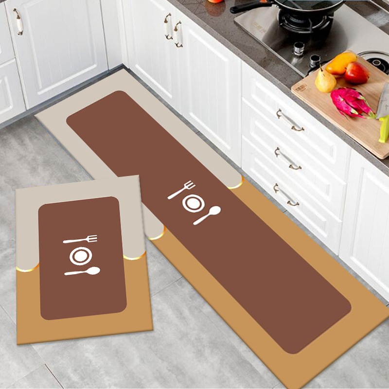 Diatom Mud Absorbent Pad, Long Strip Bathroom Anti Slip Floor Mat, Soft Entry Pad, Erasable and Washable Door Mat