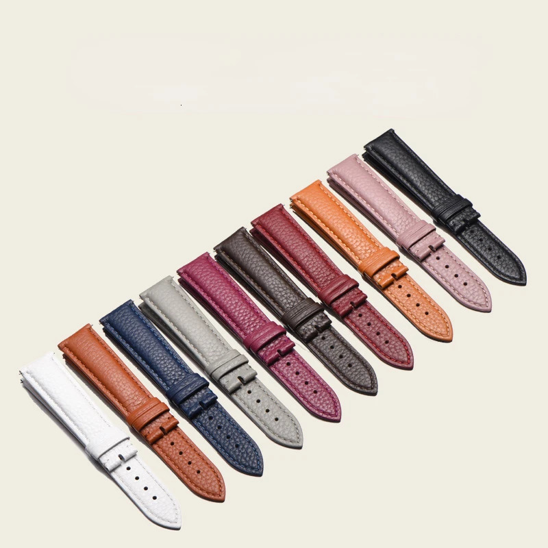 Genuine Leather Watch Band Women for Watch Strap Men Watchband Accessories 241220