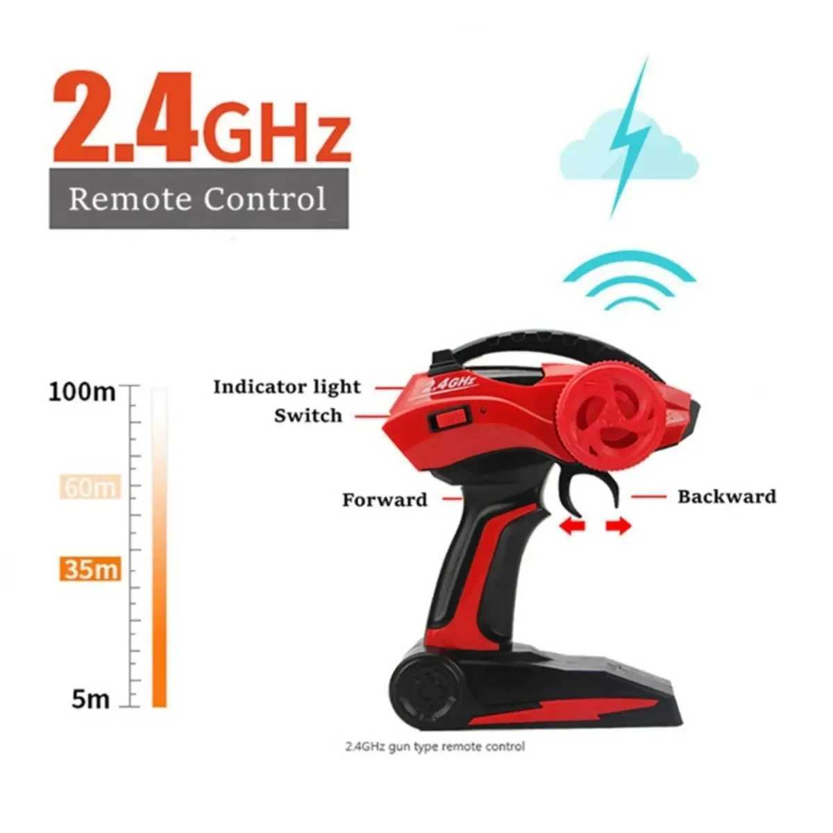 1 12 37cm/1 16 28cm 4WD RC Car Trucks High Speed 2.4G Radio Control Off-Road4x4 Vehicle Children Electric Car Kids Toys for BoysXJ241221