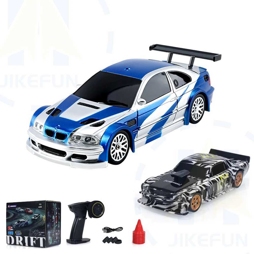 1/43 RC Car Mini Racing 2.4G Radio Control Drift Car 4WD Off-road High-Speed Motor Vehicle Model Toys for Boys Mini GiftsXJ241221