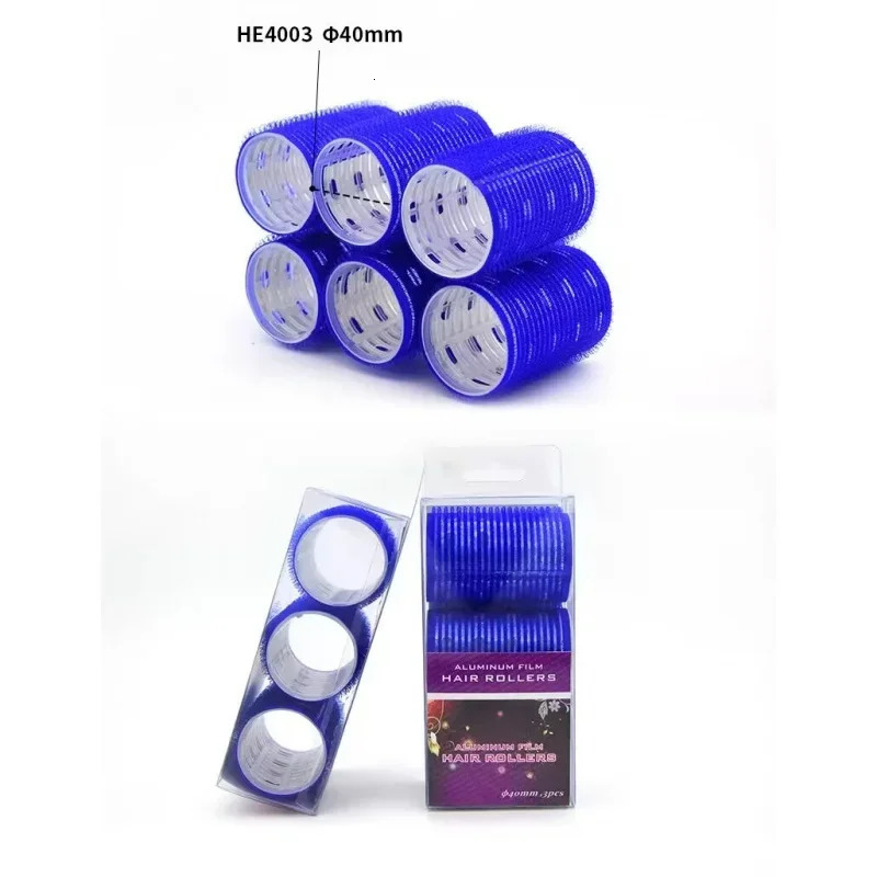 12pcs/set Hair Rollers Hair Curlers Lazy Curler Hair Roller with aluminum sheet 241220