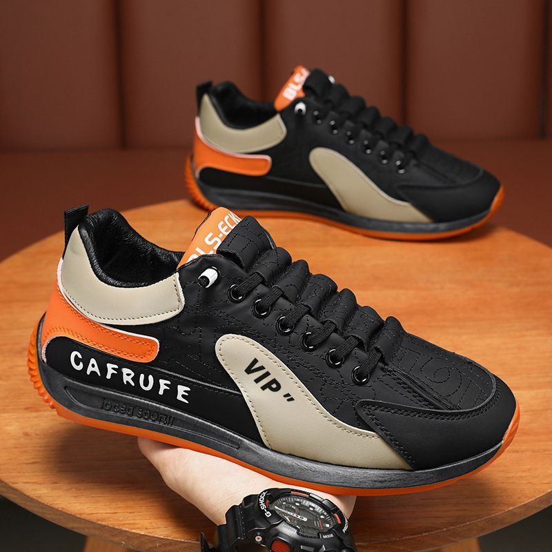 Men's shoes Forrest Gump shoes 2025 fall new style with a slip-on lazy shoes men's trend thick sole sports casual board shoes