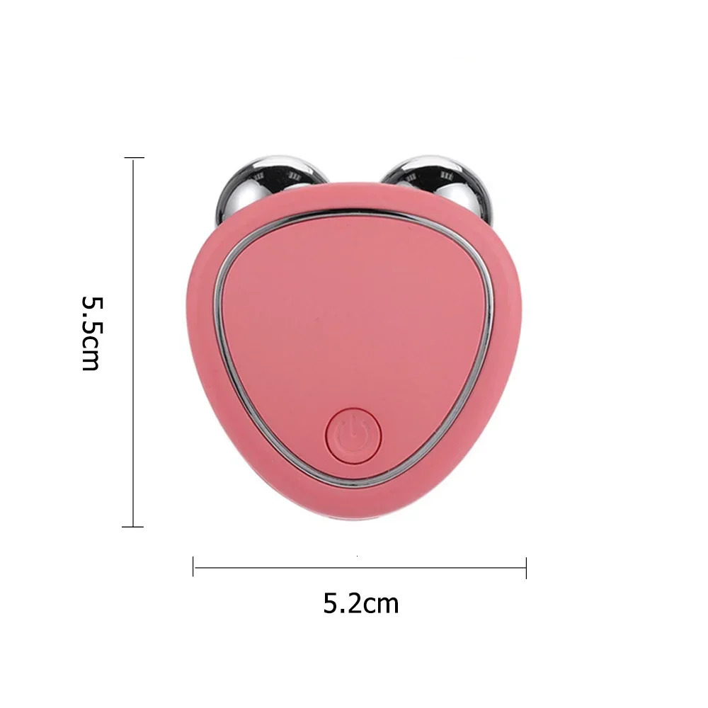 Electric Lifting Roller EMS Massager with Face Gel Microcurrent Skin Tightening Rejuvenation Massage Beauty Care 241213