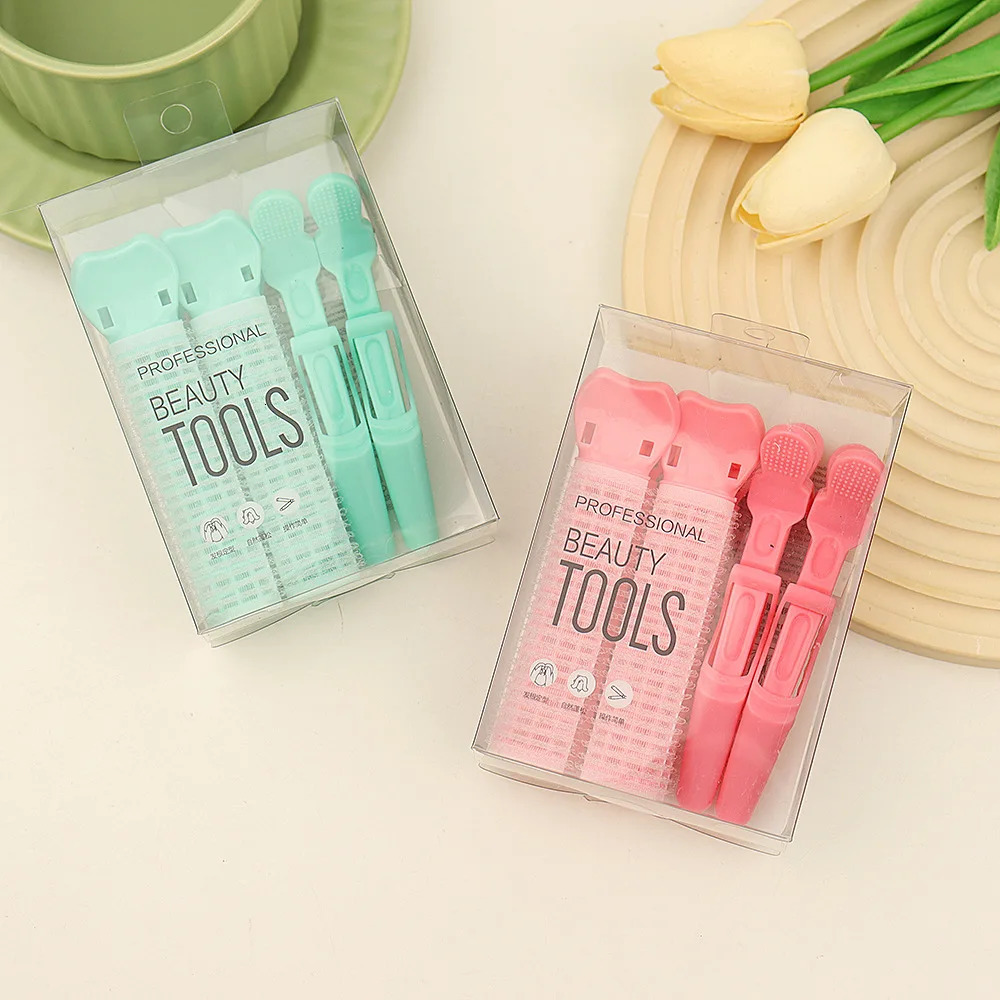 Molans 1Set Hair Rollers Heatless Hair Curlers No Heat Hair Bang Volume Self-adhesive Hook amp Loop DIY Styling Tool 241220
