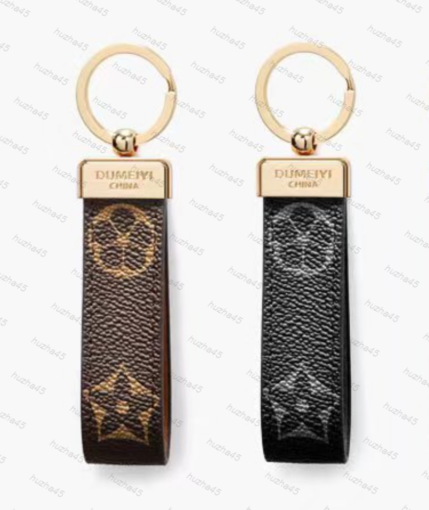 Designer keychain Keychain Classic Exquisite Designer Car Keyring Zinc Alloy Letter Unisex Lanyard Gold Black Metal Small Jewelry key chain