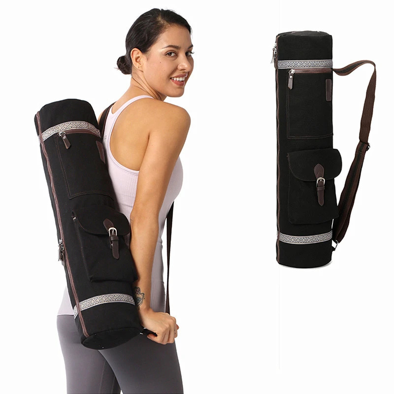 1Pc portable outdoor yoga mat bag gym fitness exercise dance Pilates mat storage bag 241220