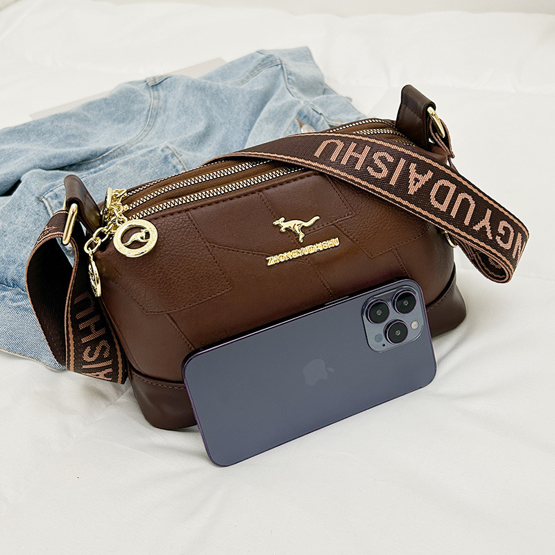 new PU shoulder bag designer crossbody bag fashion shoulder bag trend women s crossbody bag large capacity bag