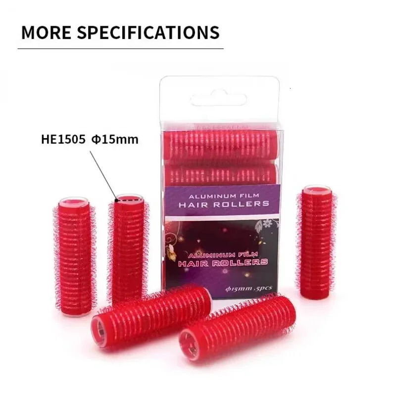 12pcs/set Hair Rollers Hair Curlers Lazy Curler Hair Roller with aluminum sheet 241220