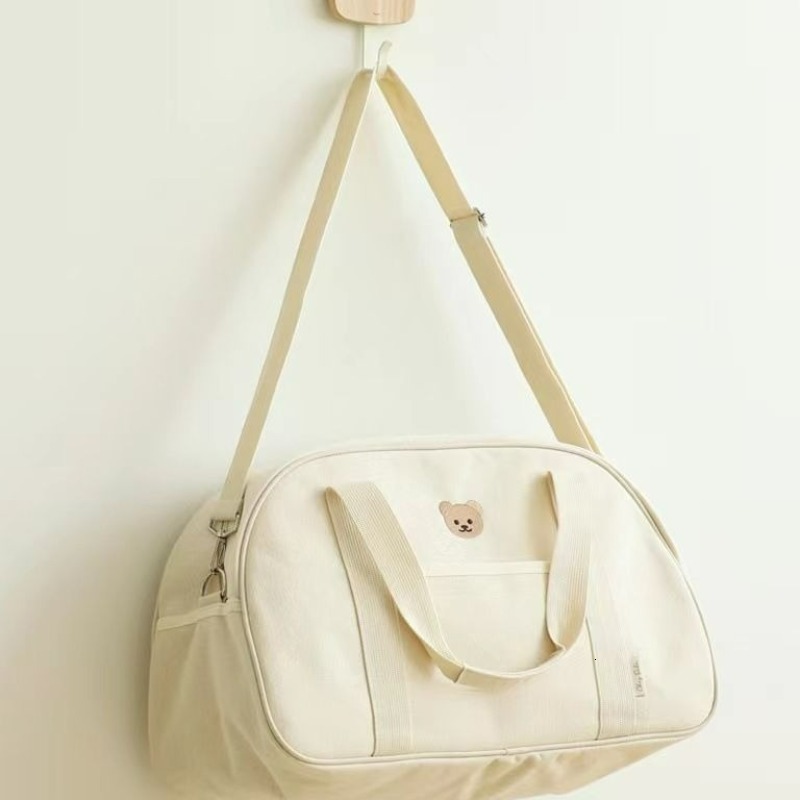 New Cartoon Embroidery Women s Storage Large Capacity Designer Travel Bag Handbag Lightweight Crossbody Bag bag