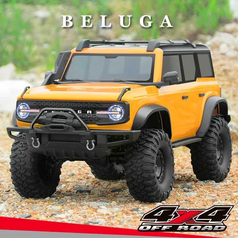 RC Crler 1/10 Rc Car 4WD RTR HB R1001 with LED 2.4G Electric Remote Control Rock Buggy Off-road Vehicle Rc for AdultsXJ241221