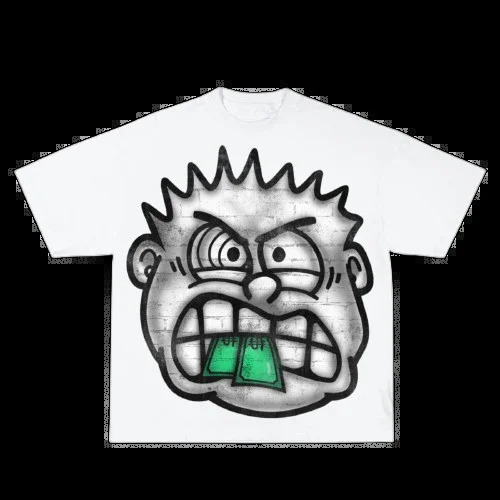 Y2K Cartoon Graphic Print T Shirt Men Women Harajuku Hip Hop Oversized Short Sleeve Casual Round Neck Tshirt Gothic 241217
