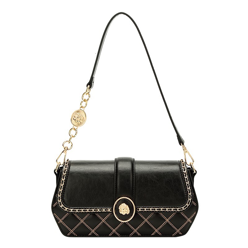Women s handbag new French stick armpit premium texture autumn and winter retro shoulder crossbody chain bag bag