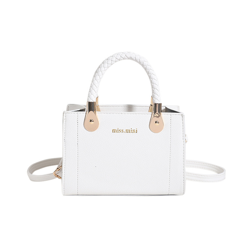 new style Summer New Fashion Weaving Handbag Single Shoulder Crossbody Small Square Women's Bag Mixed Batch