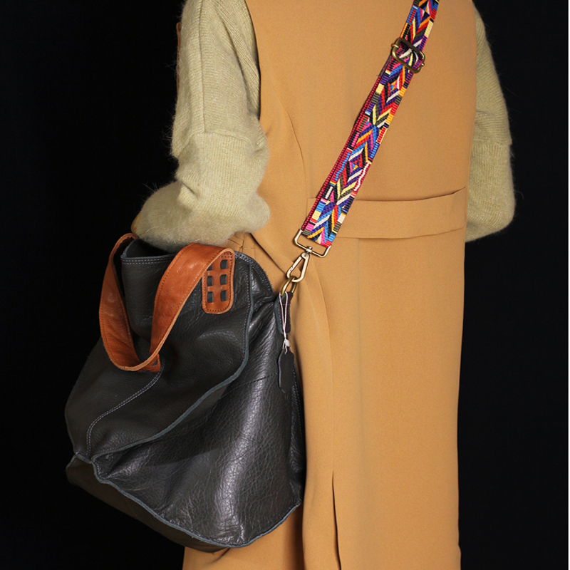 Arliwwi New Fashion 100% Genuine Leather Handbags Large Capacity Hot Design Women Bags Multifunction Shoulder Bag Gs02