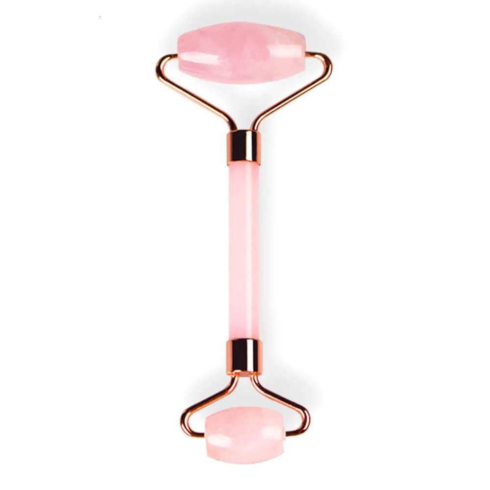 Roller Massager Rose Quartz Resin Slimming Lift Beauty Care Massage Tool DirectWholesale Skincare 241213