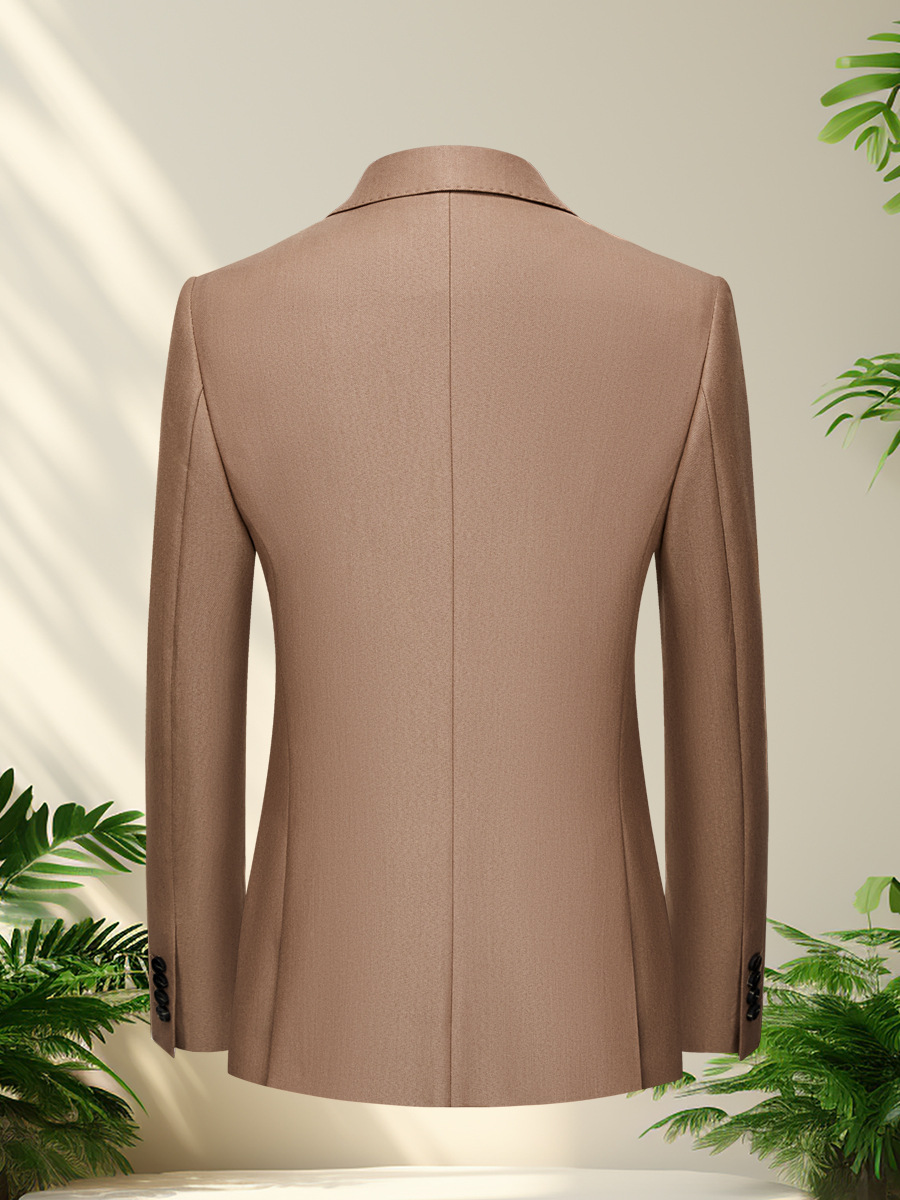 D1222Suit groom wedding dress handsome business casual men's Korean style