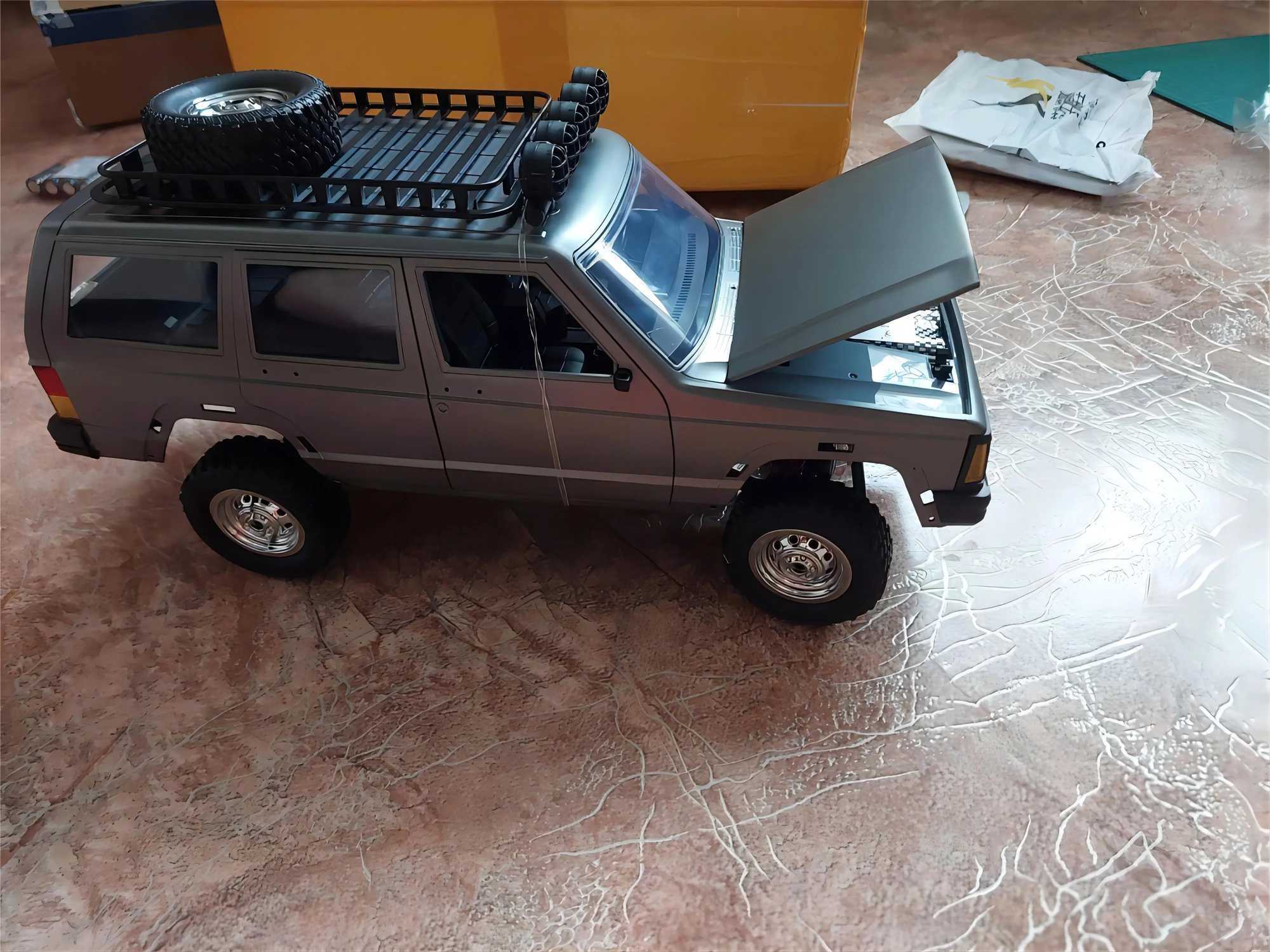 Free shipping MN78 1 12 Full Scale CAR Cherokee 213 four-wheel Drive Climbing Car RC Remote Controlled Toy Model for Kids gifts