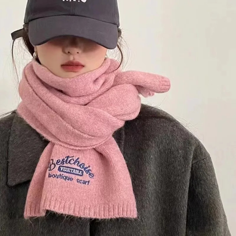Autumn and winter womens autumn and winter cashmere fashion multi-functional shawl thick warm scarf 241220
